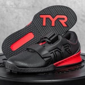 TYR Black and Red Training Shoes
